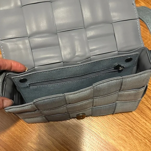 Bottega like denim cassette bag - Picture 3 of 4